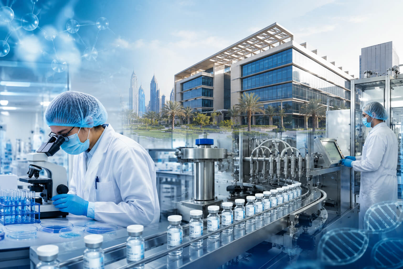 Dubai pharmaceutical manufacturing innovation