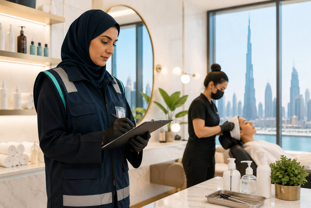 Trakhees personal care inspections Dubai