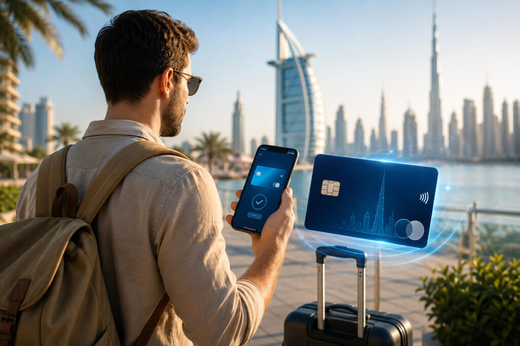 UAE instant bank account service for tourists