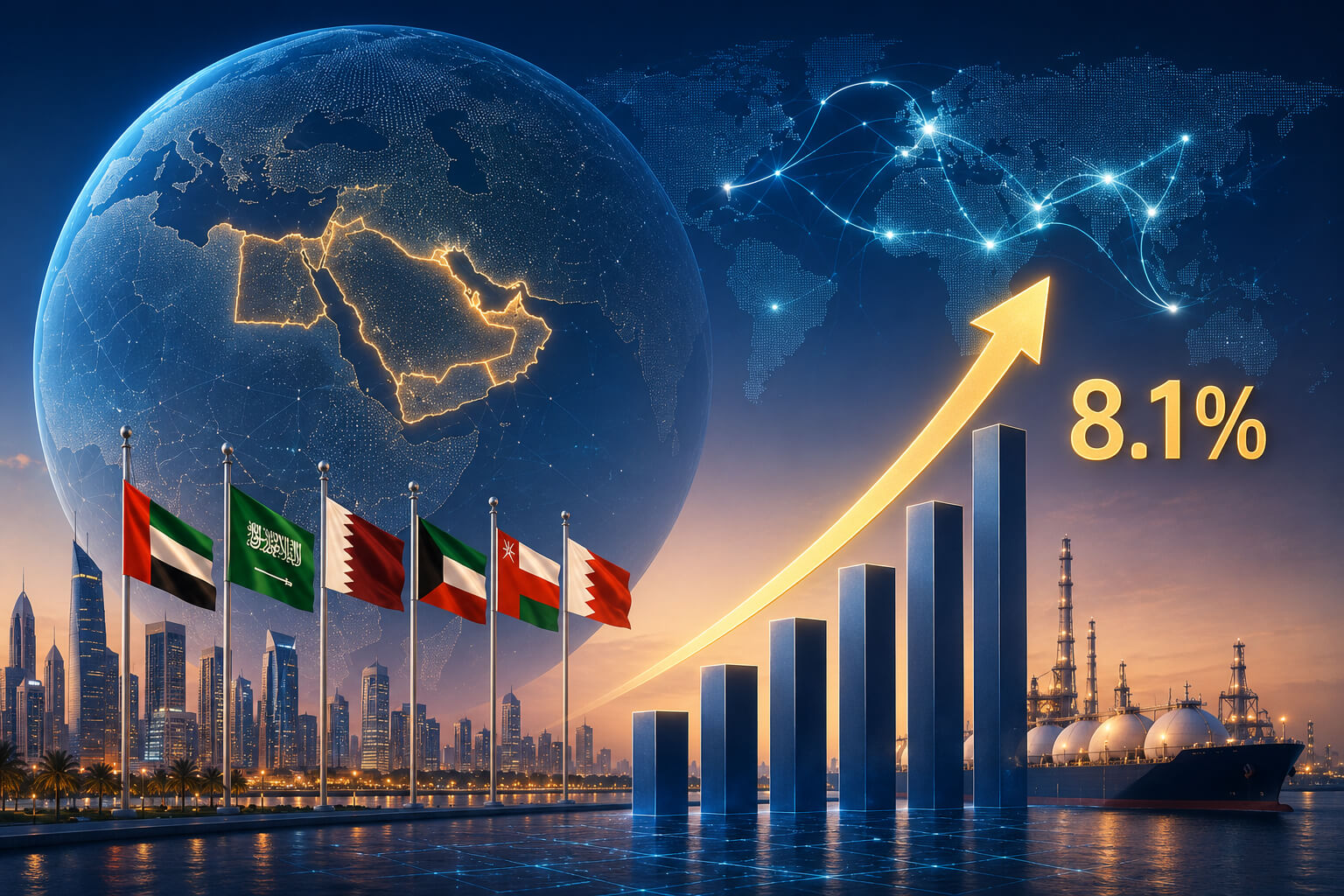 GCC GDP forecast 2027