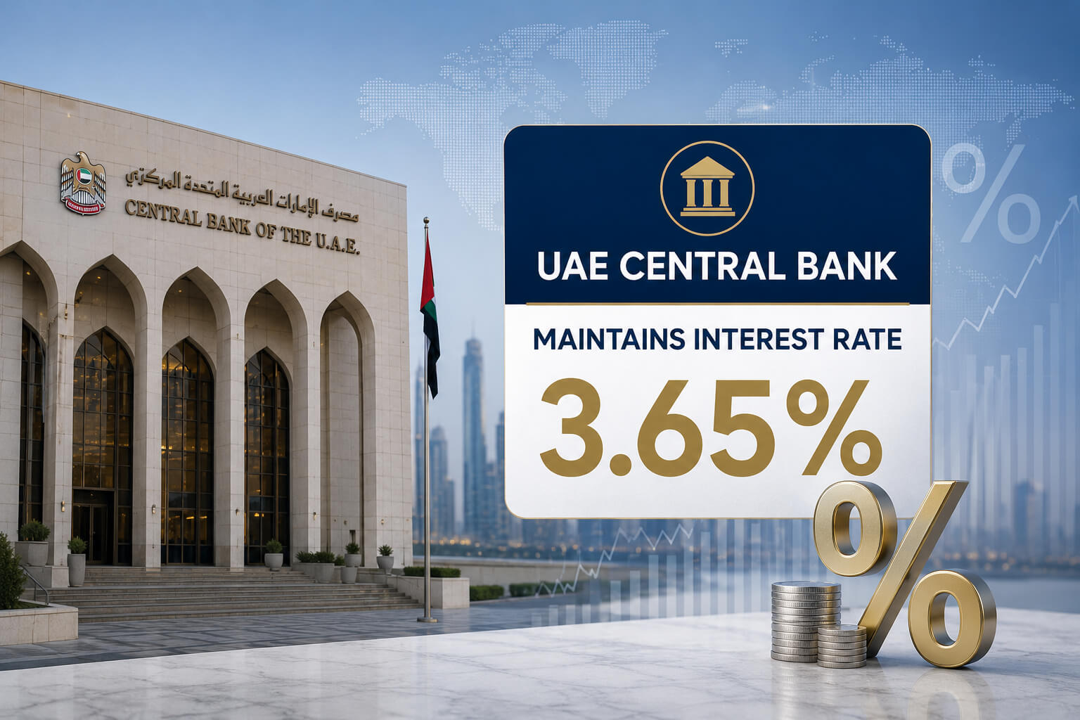 UAE Central Bank interest rate