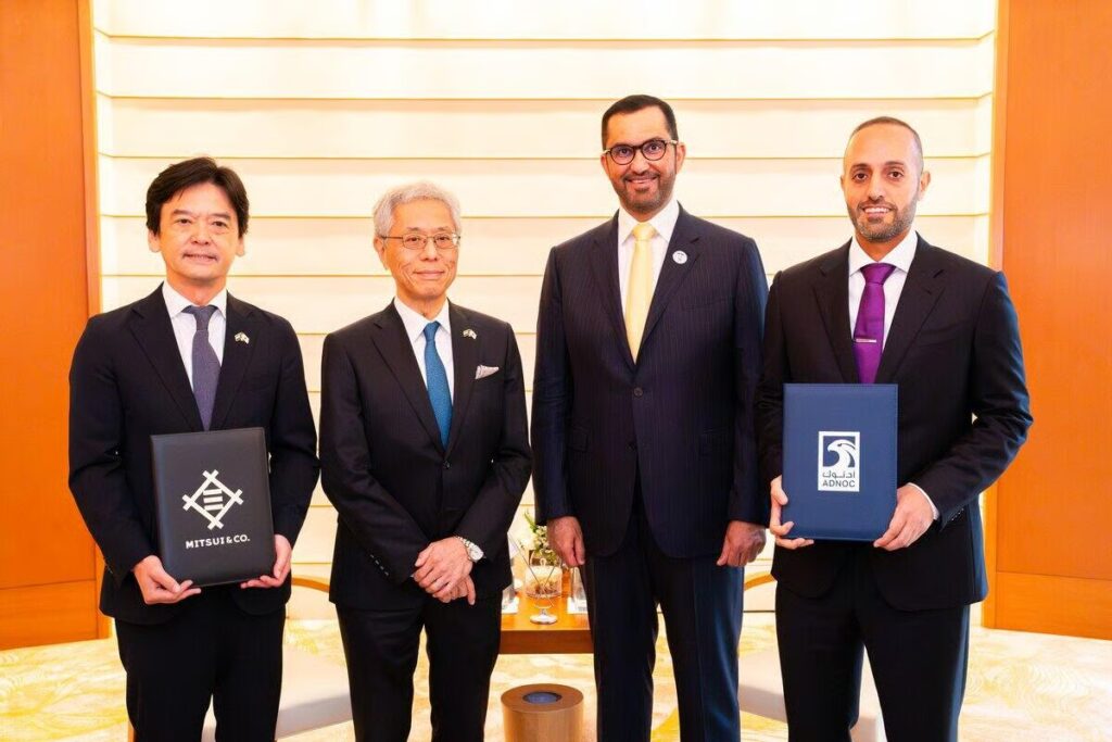 ADNOC XRG Mitsui energy partnership