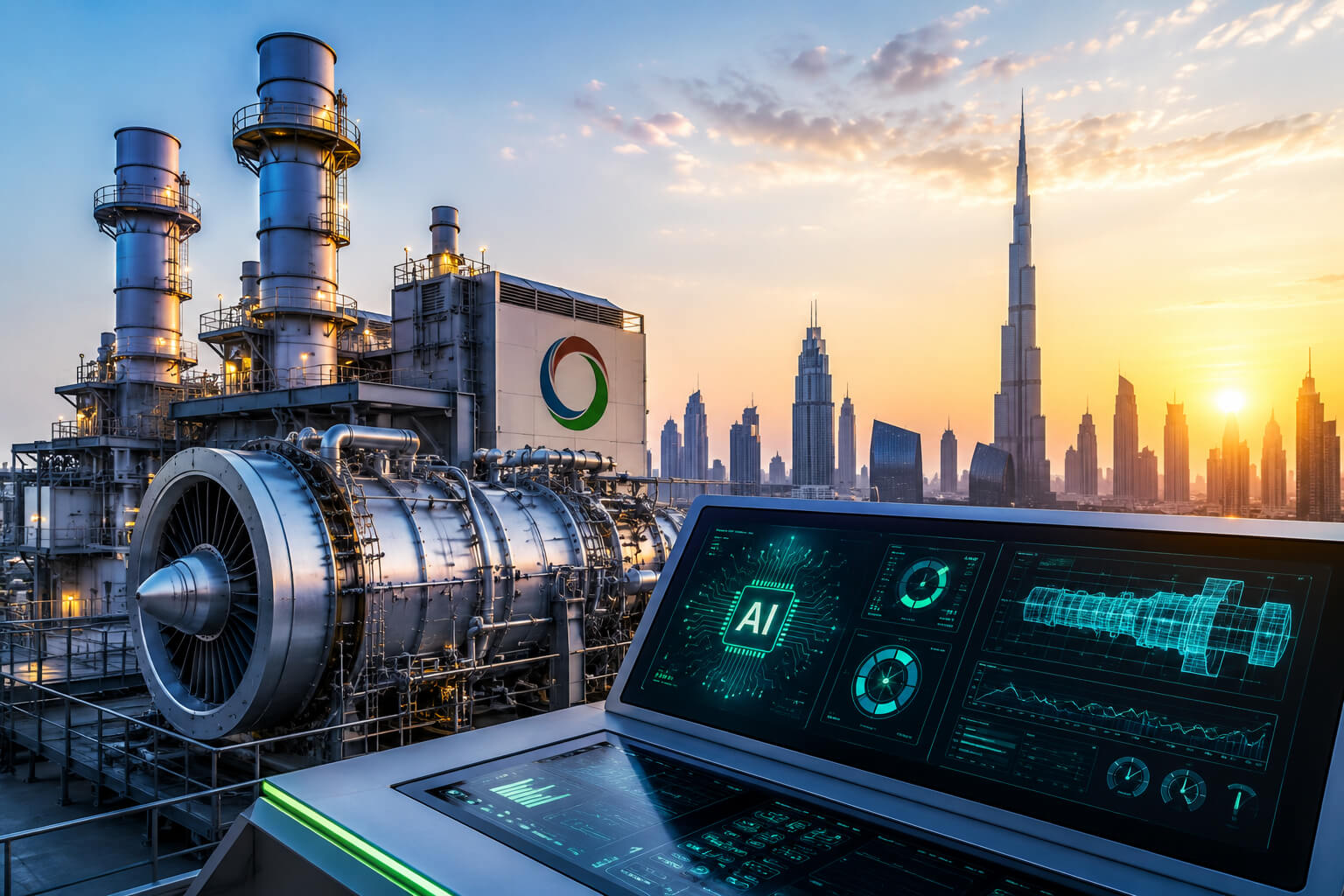 DEWA AI gas turbine controller