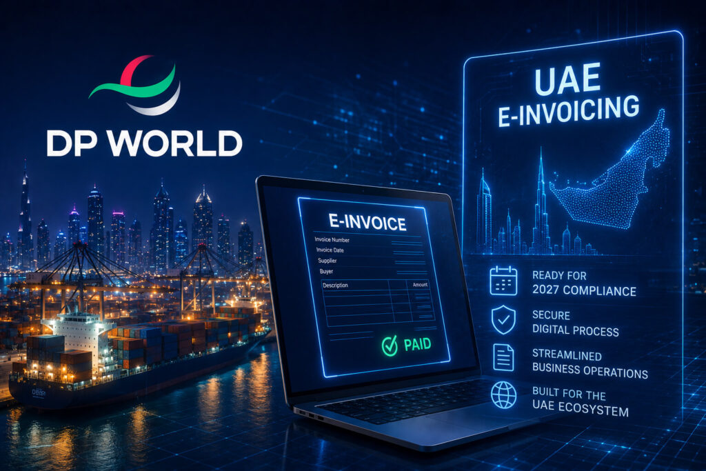 DP World UAE e-invoicing solution