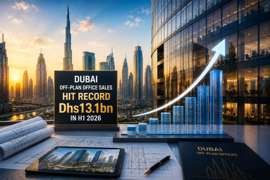 Dubai off-plan office sales