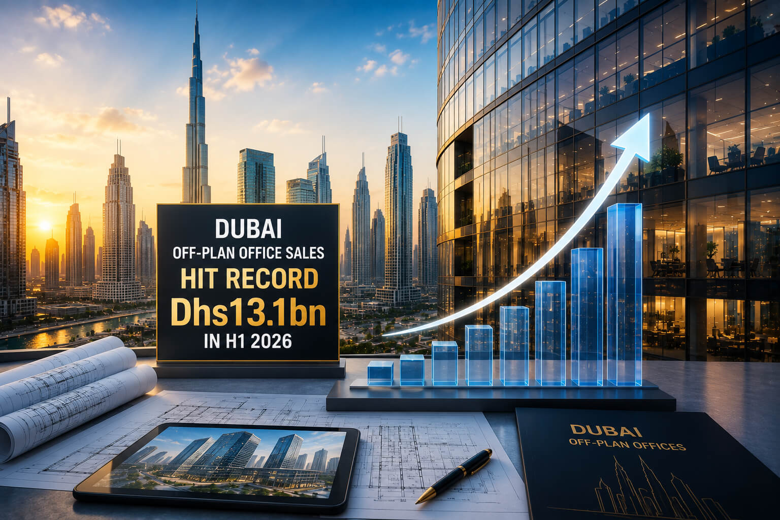 Dubai off-plan office sales
