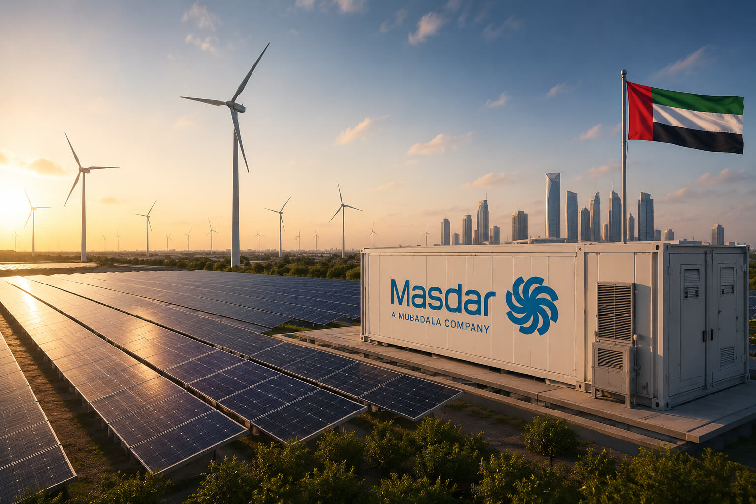 Masdar renewable energy project