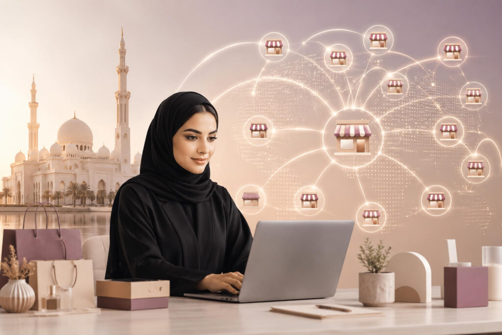 Sharjah businesswomen online stores