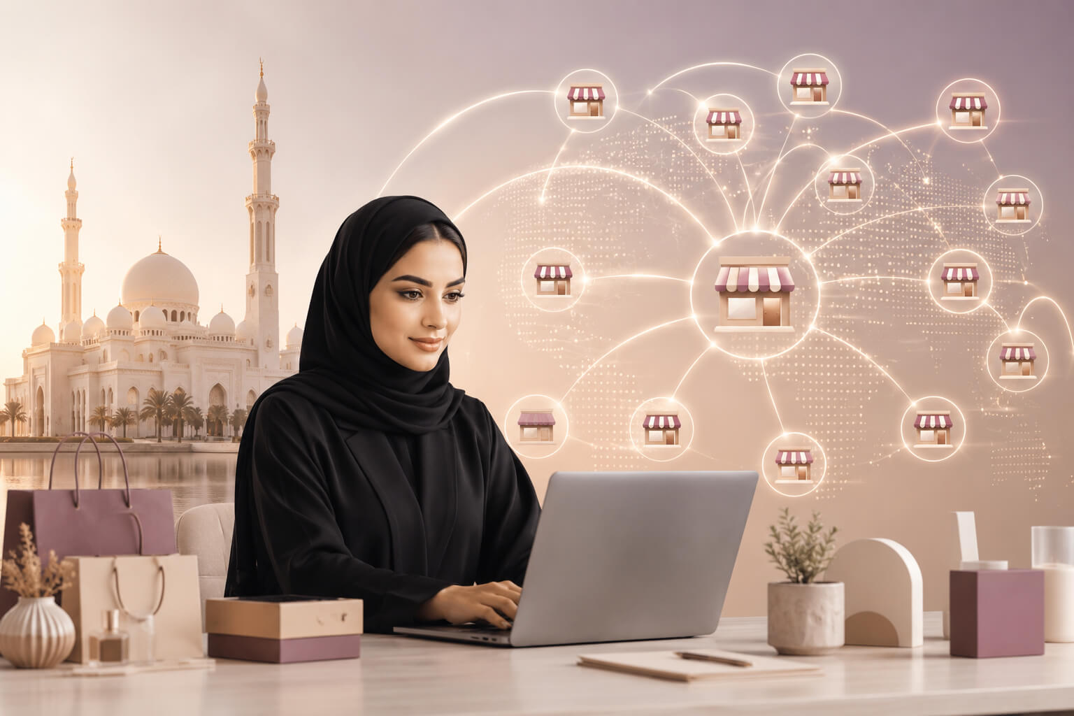 Sharjah businesswomen online stores
