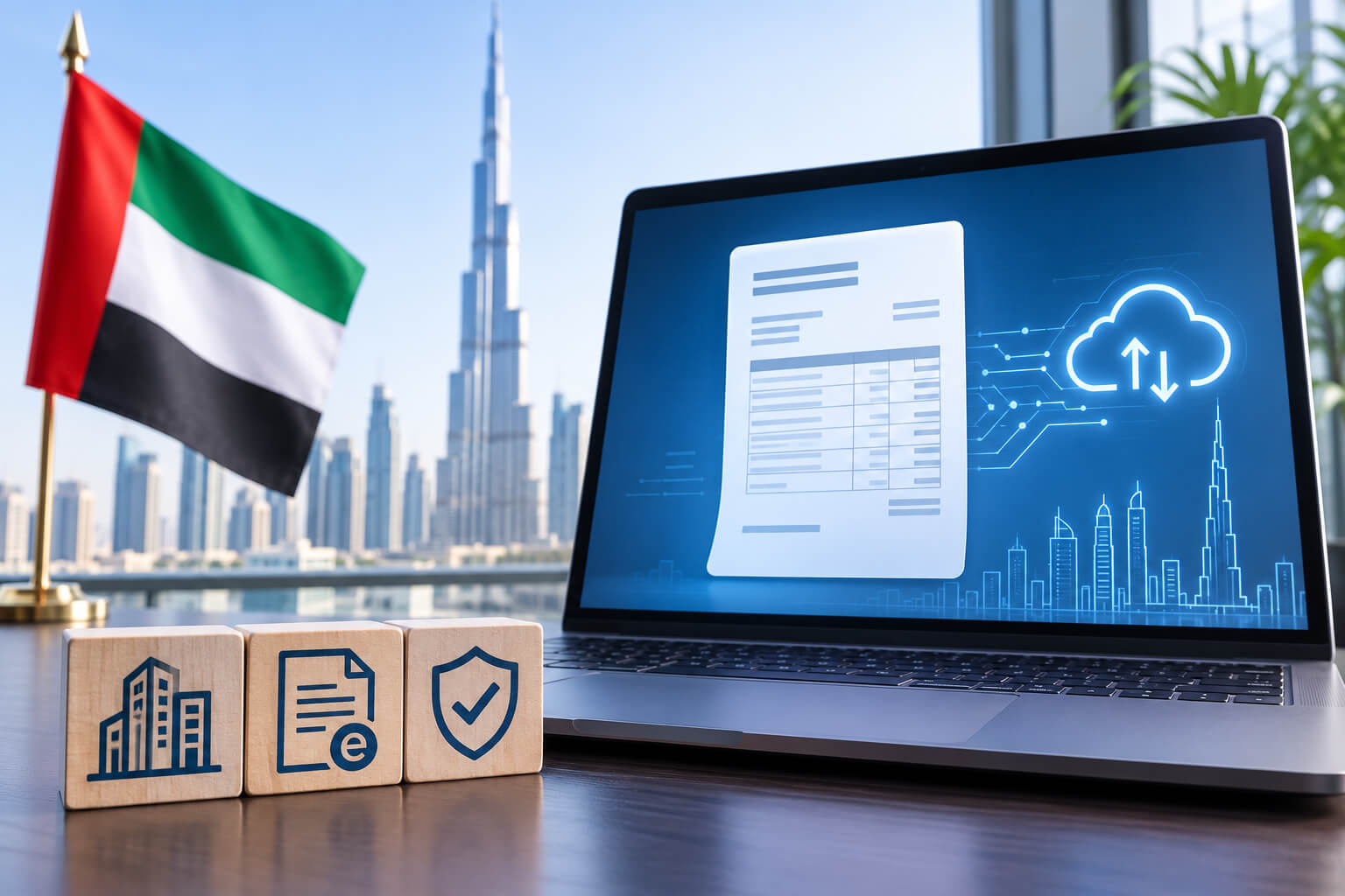 UAE free zone e-invoicing rules