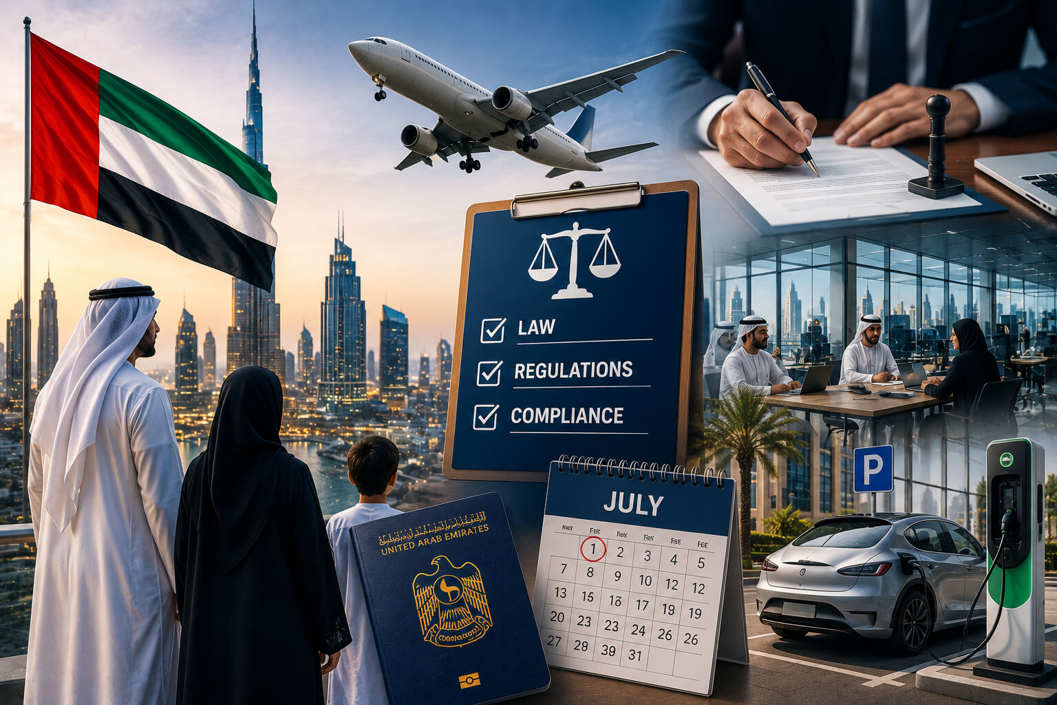 UAE July changes