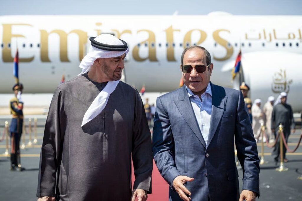 UAE Egypt bilateral ties