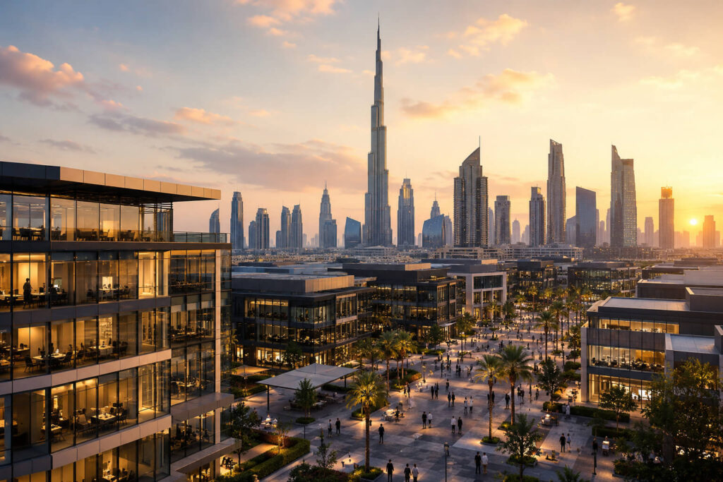 Dubai free zones occupancy