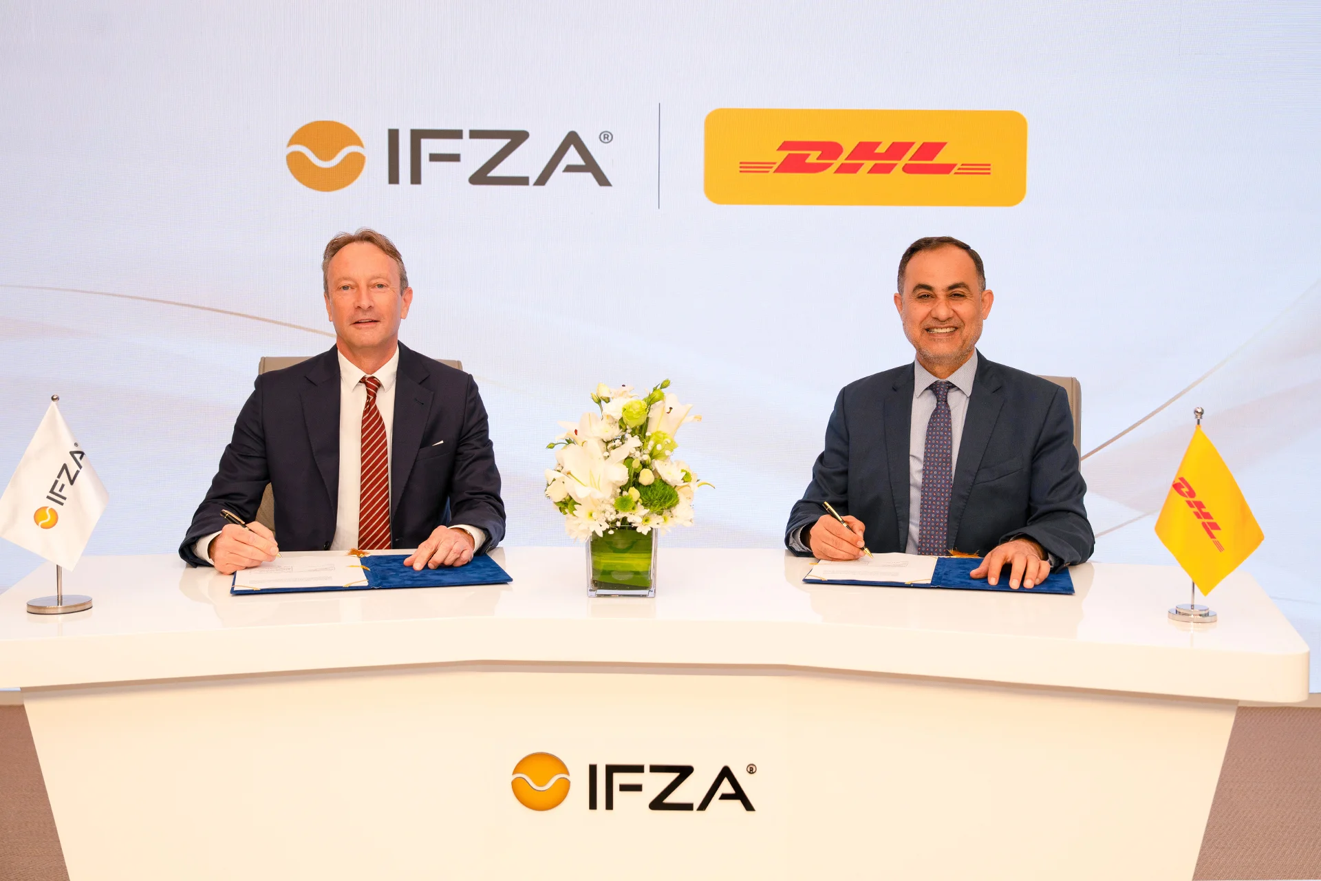 DHL Express UAE and IFZA partnership