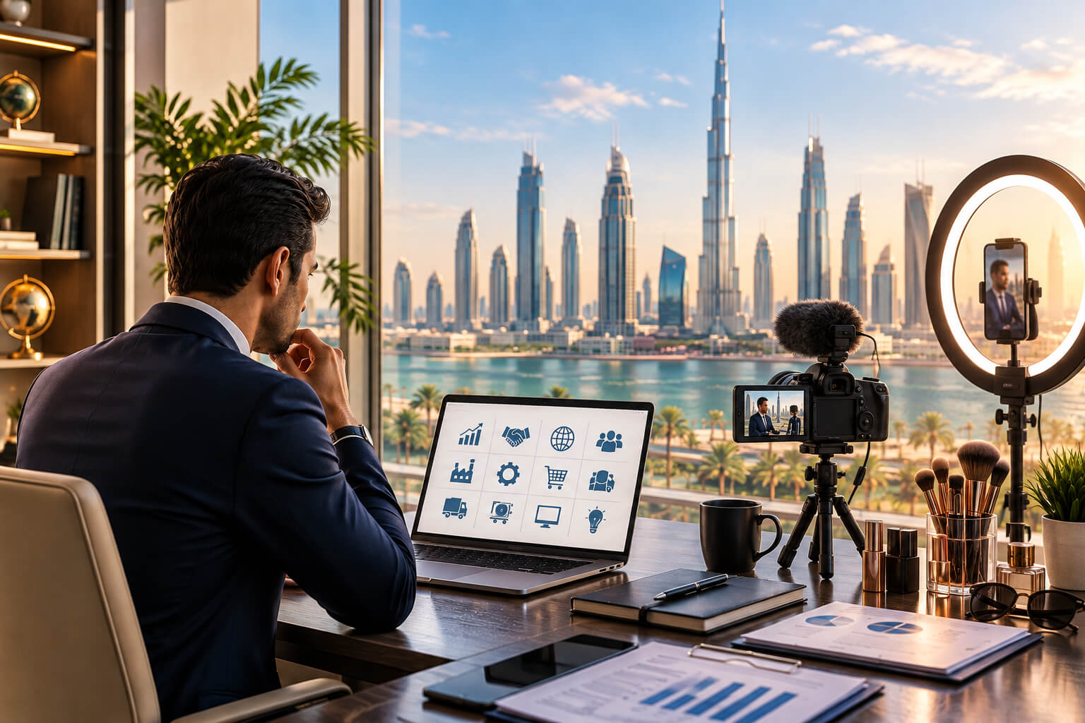 influencer business setup in Abu Dhabi